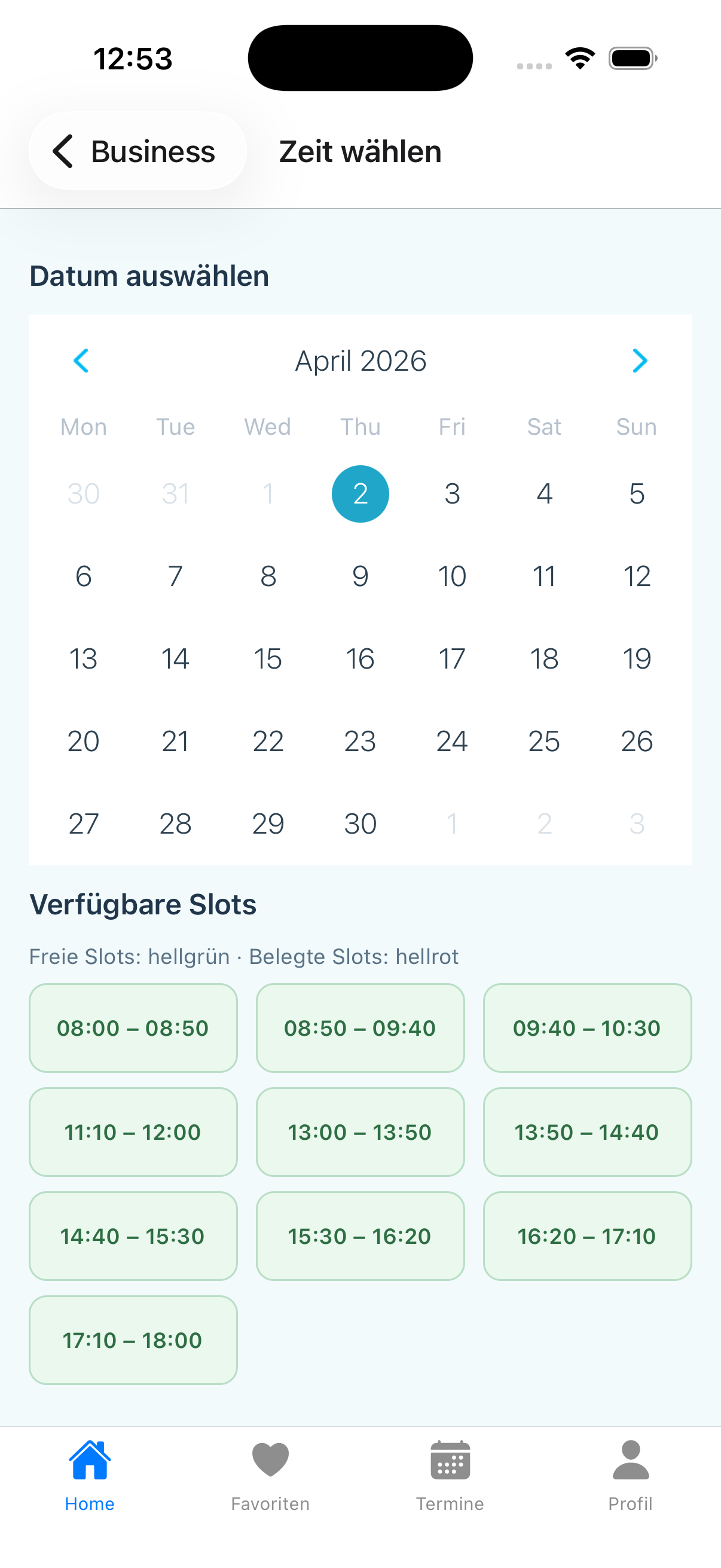 Easytermins App